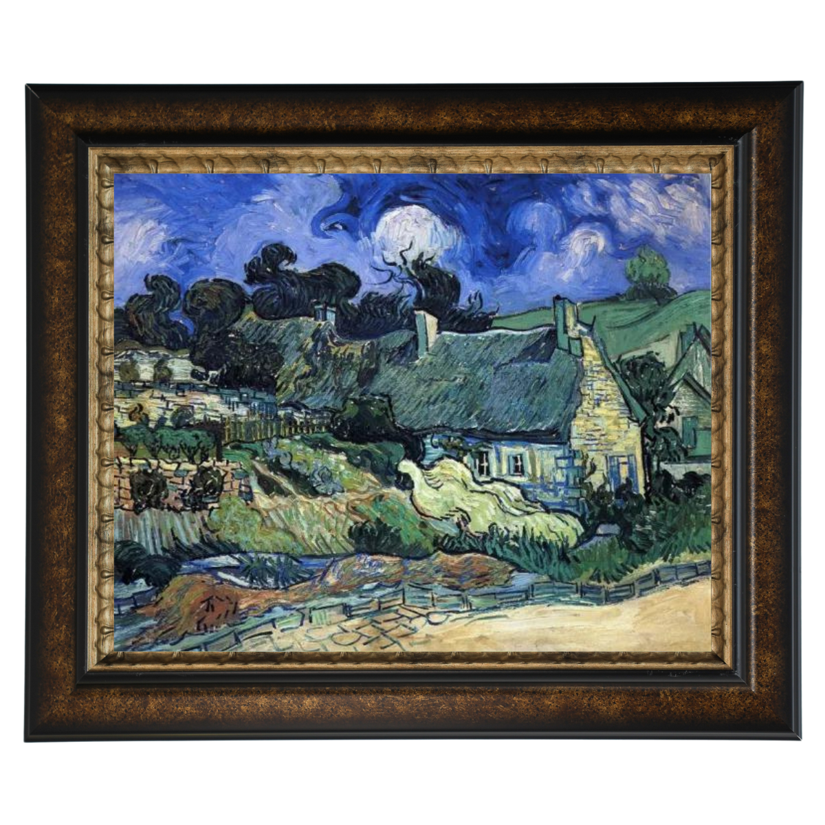 Houses with Thatched Roofs, Cordeville