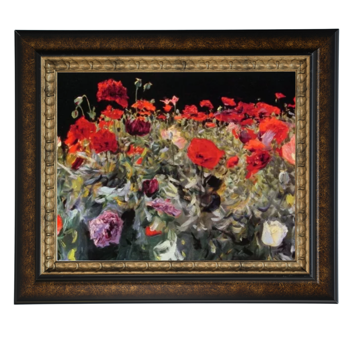 Poppies- Metal Flower Wall Art For Living Room