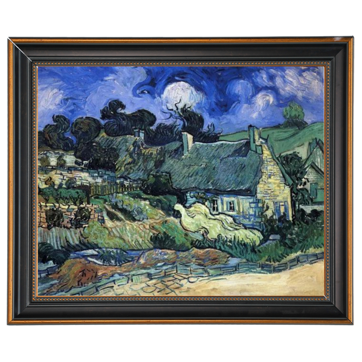 Houses with Thatched Roofs, Cordeville
