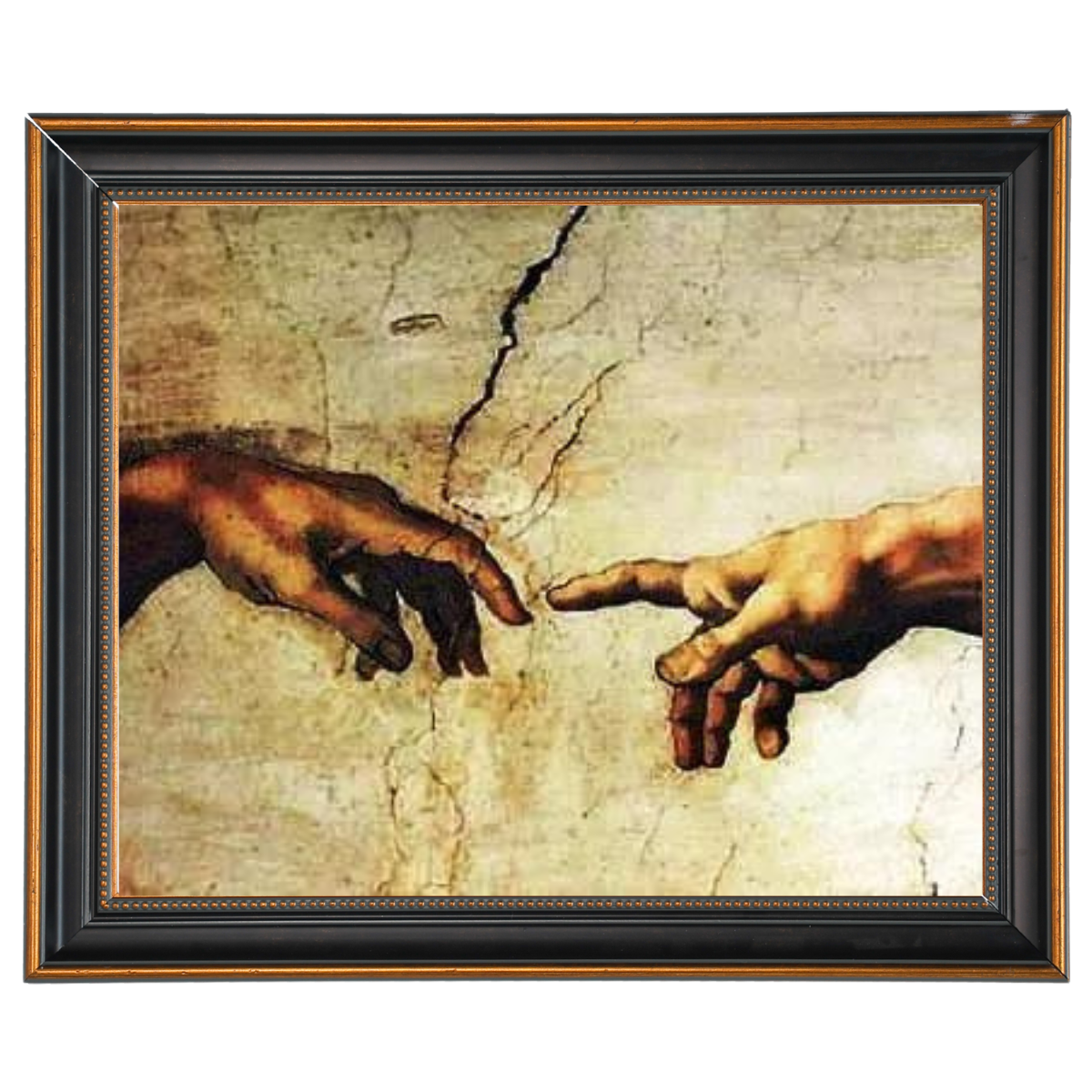 The Hands of God and Adam