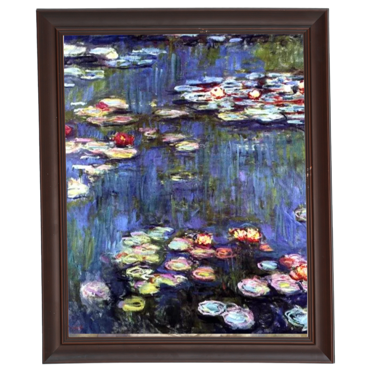 Water-Lilies 18- Metal Flower Wall Art For Living Room