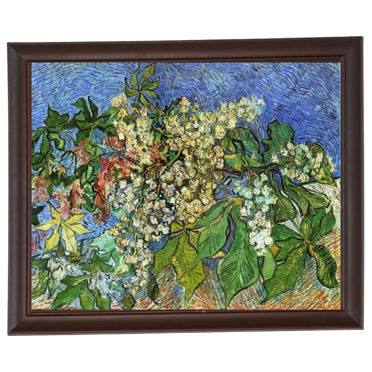 Blossoming Chestnut Branches