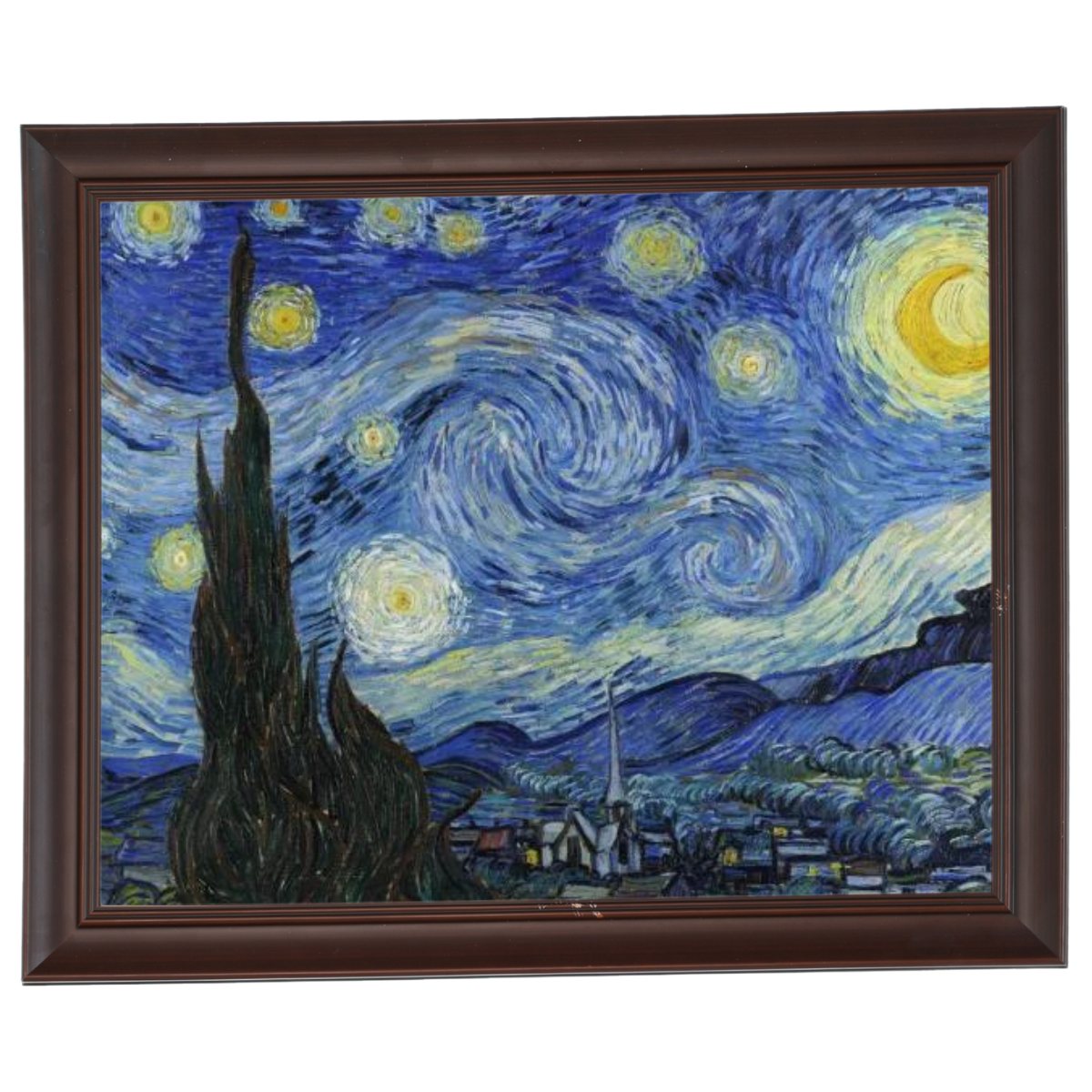 The Starry Night - Post Impressionism Wall Art Prints Decor For Dining Room