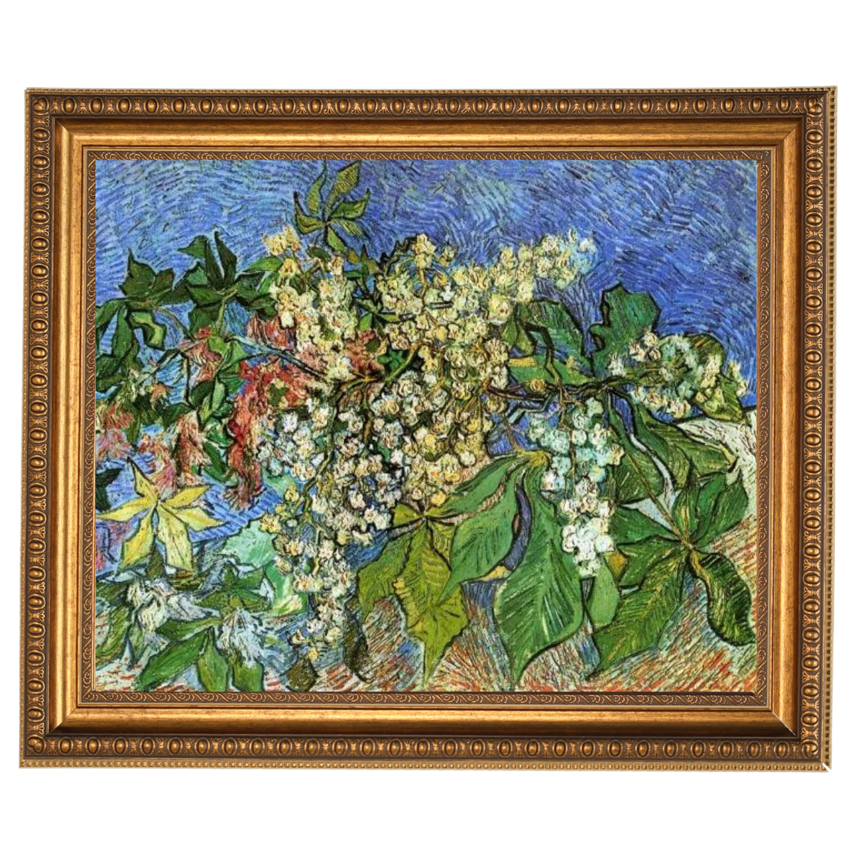 Blossoming Chestnut Branches
