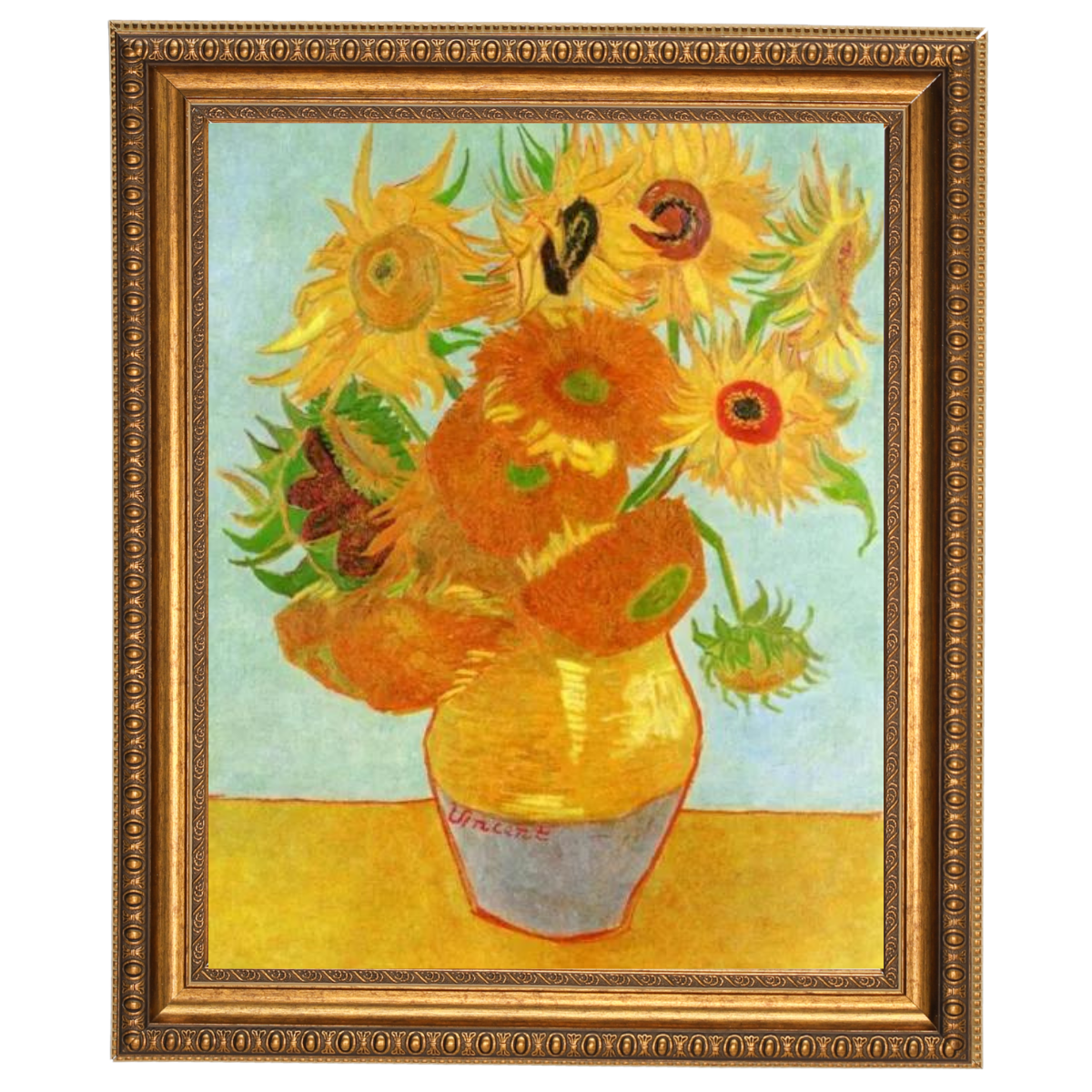 Still Life: Vase with Twelve Sunflowers