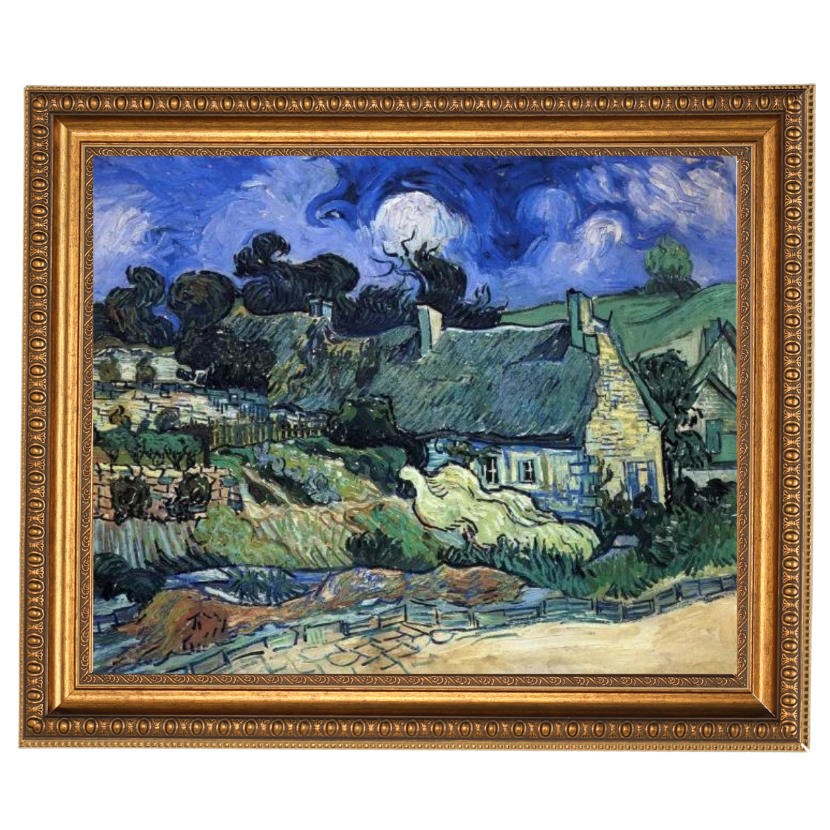 Houses with Thatched Roofs, Cordeville