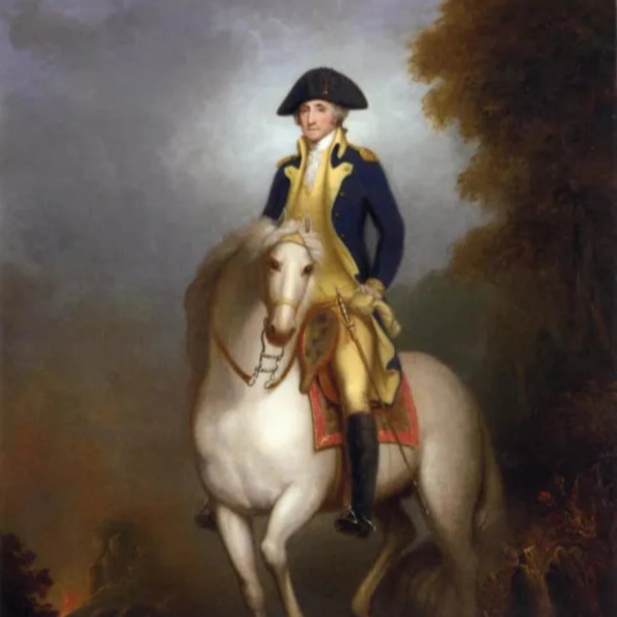 Equestrian Portrait of George Washington