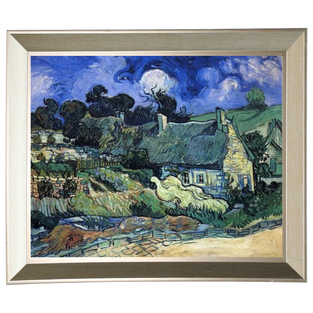 Houses with Thatched Roofs, Cordeville