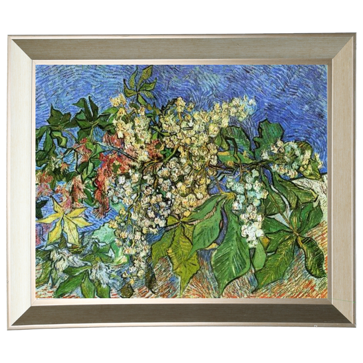 Blossoming Chestnut Branches
