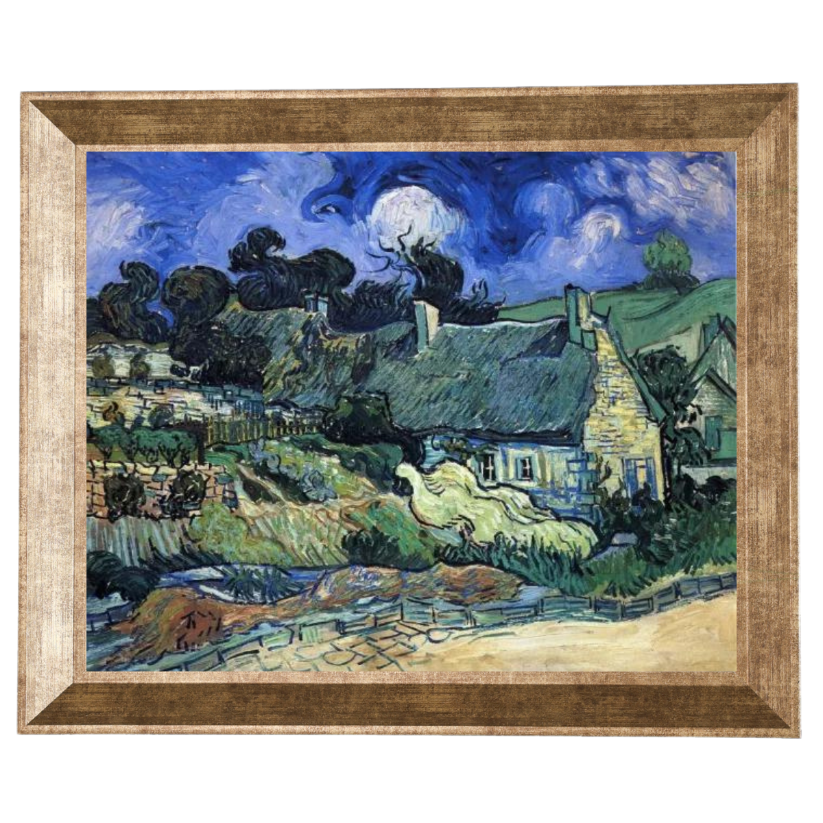 Houses with Thatched Roofs, Cordeville