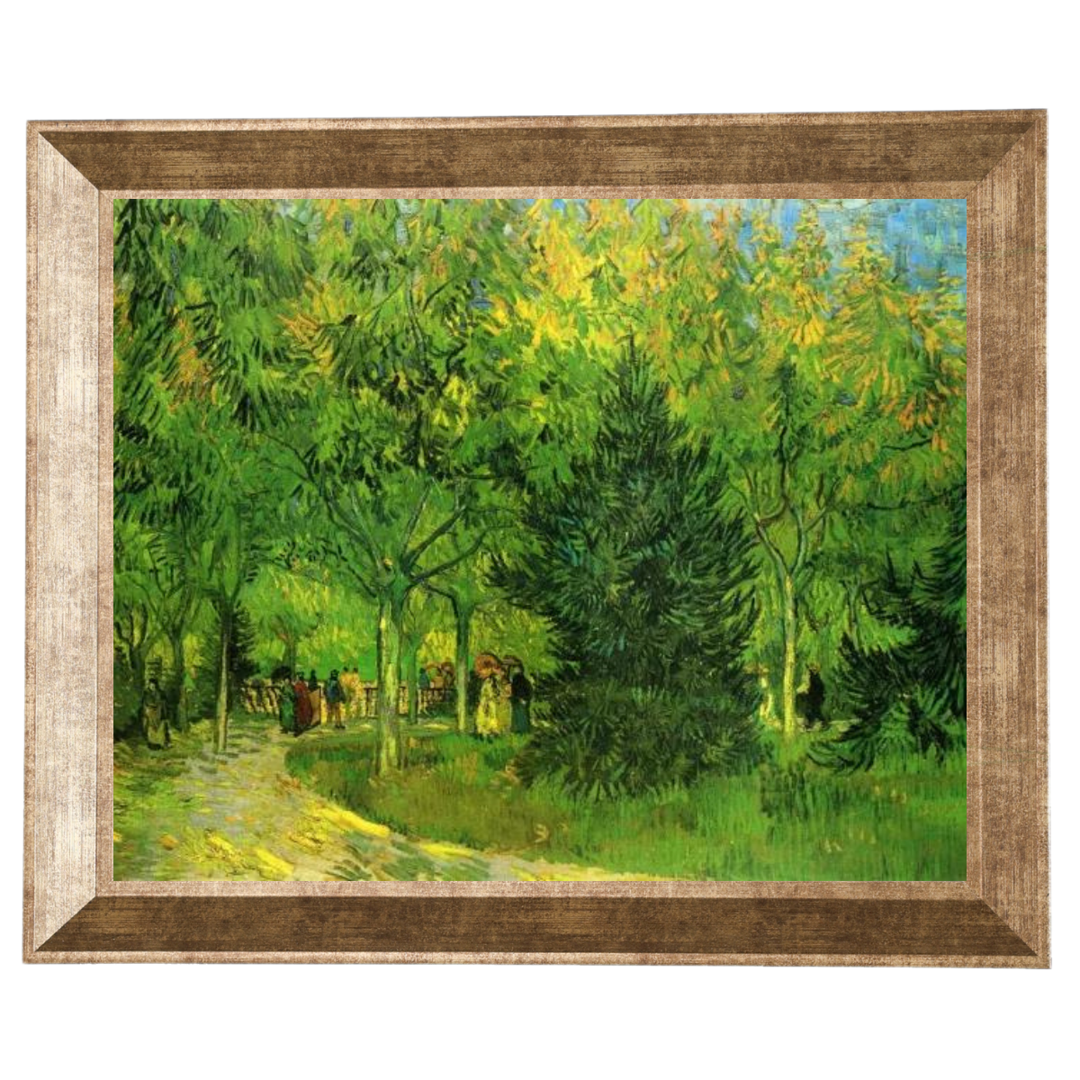 A Lane in the Public Garden at Arles