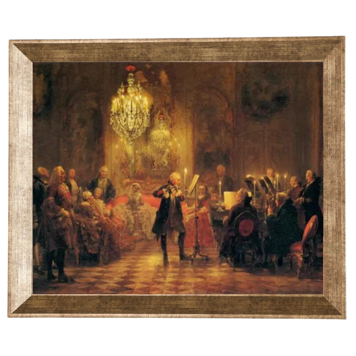 A Flute Concert of Frederick the Great at Sanssouci