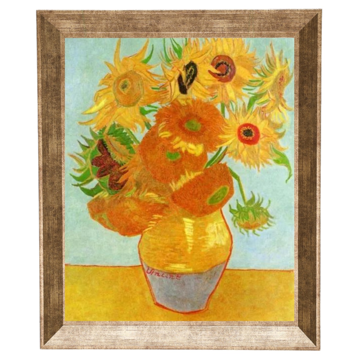 Still Life: Vase with Twelve Sunflowers