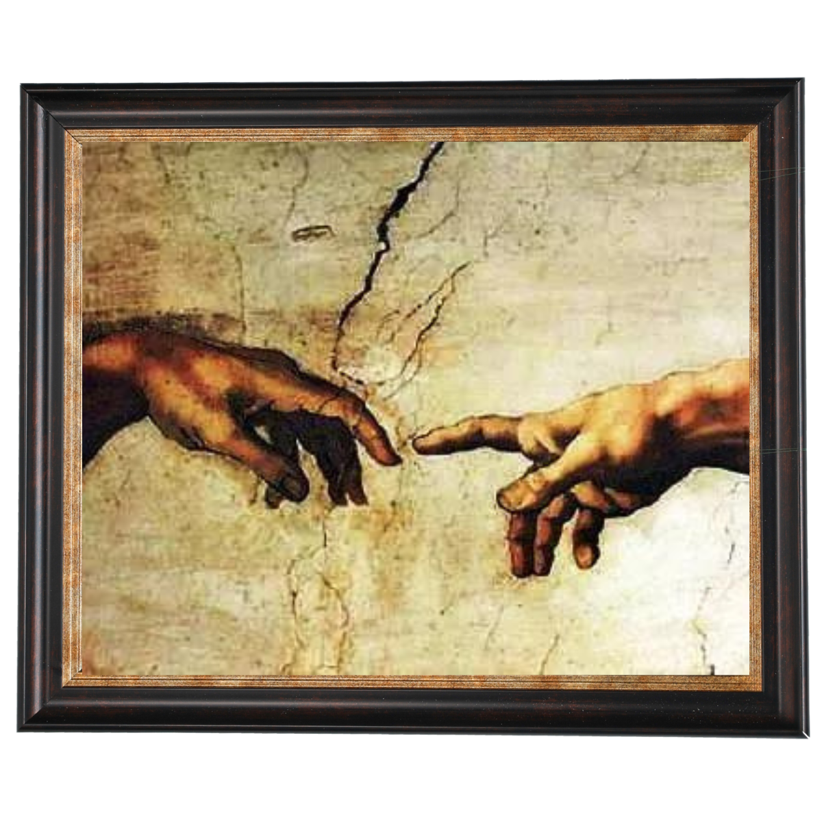 The Hands of God and Adam