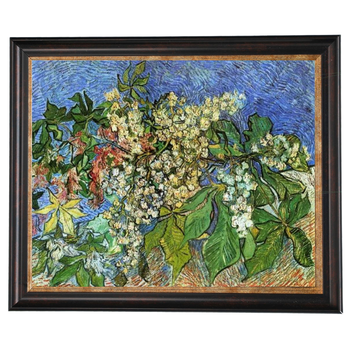 Blossoming Chestnut Branches