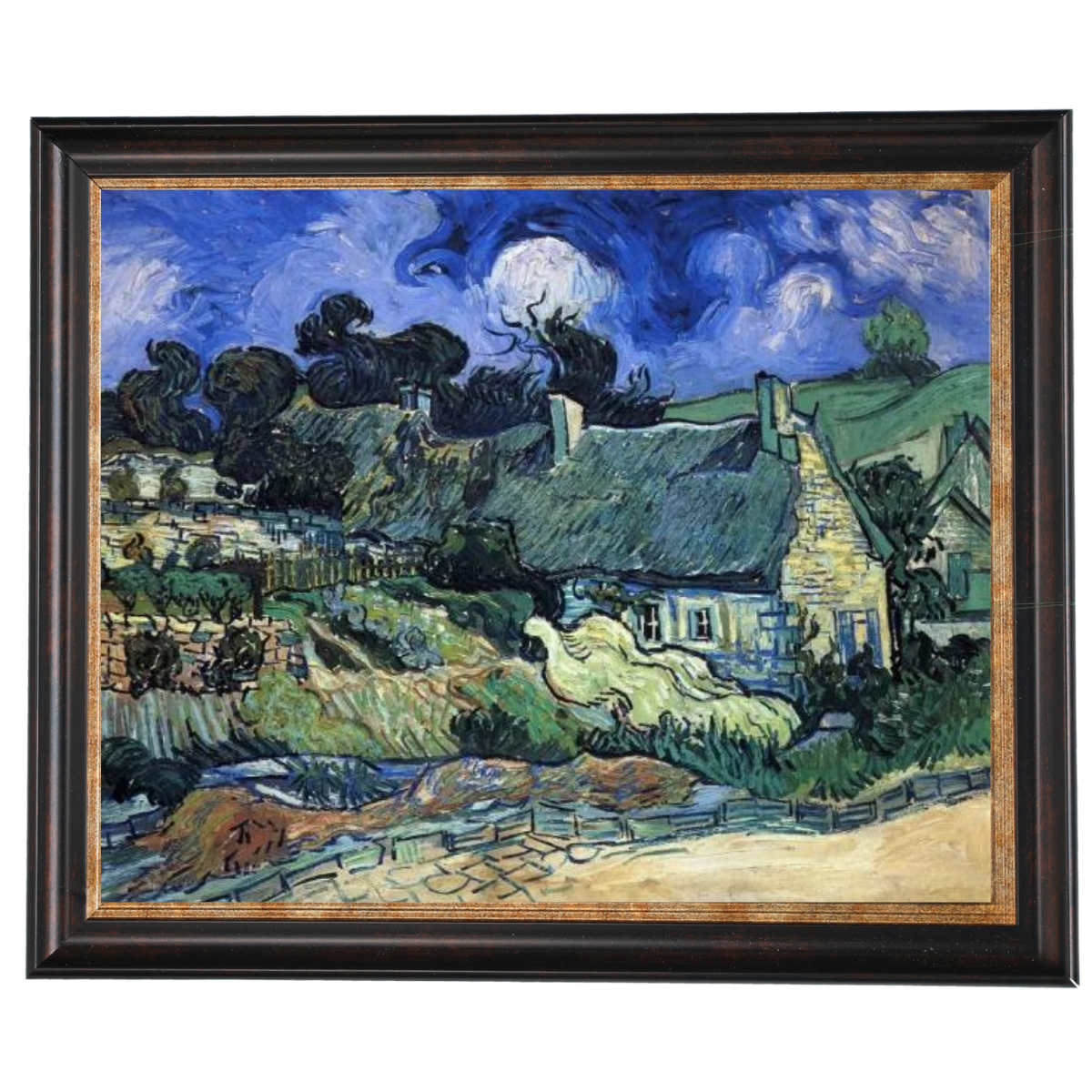 Houses with Thatched Roofs, Cordeville