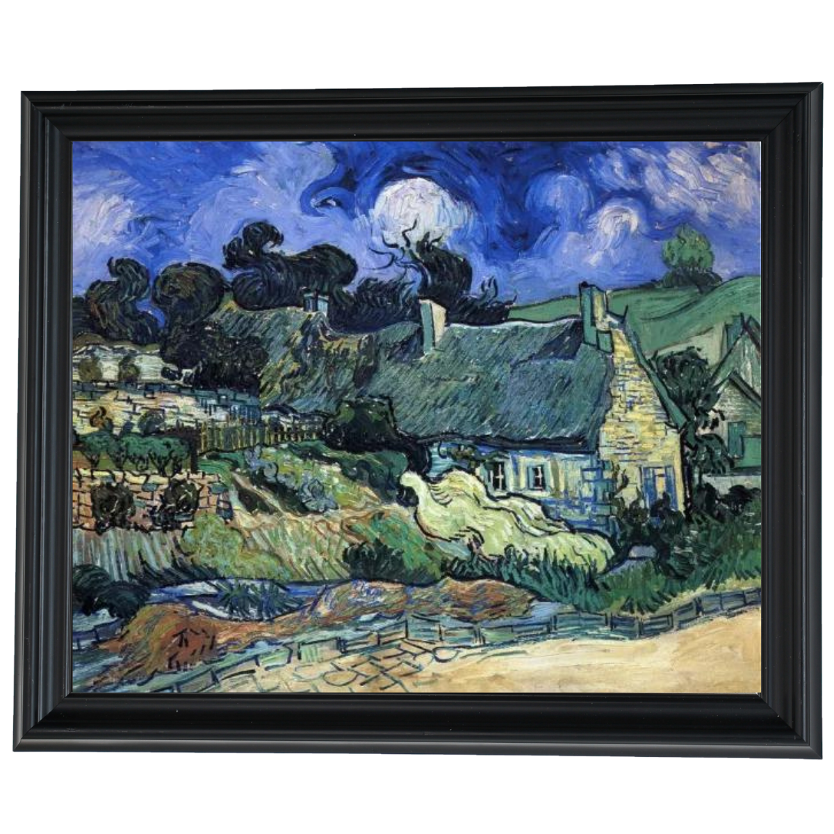 Houses with Thatched Roofs, Cordeville