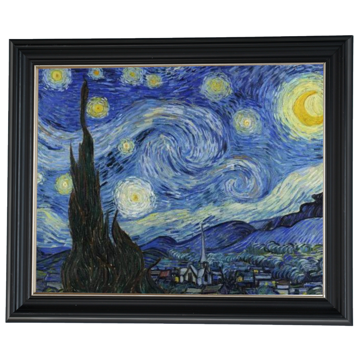 The Starry Night - Post Impressionism Wall Art Prints Decor For Dining Room