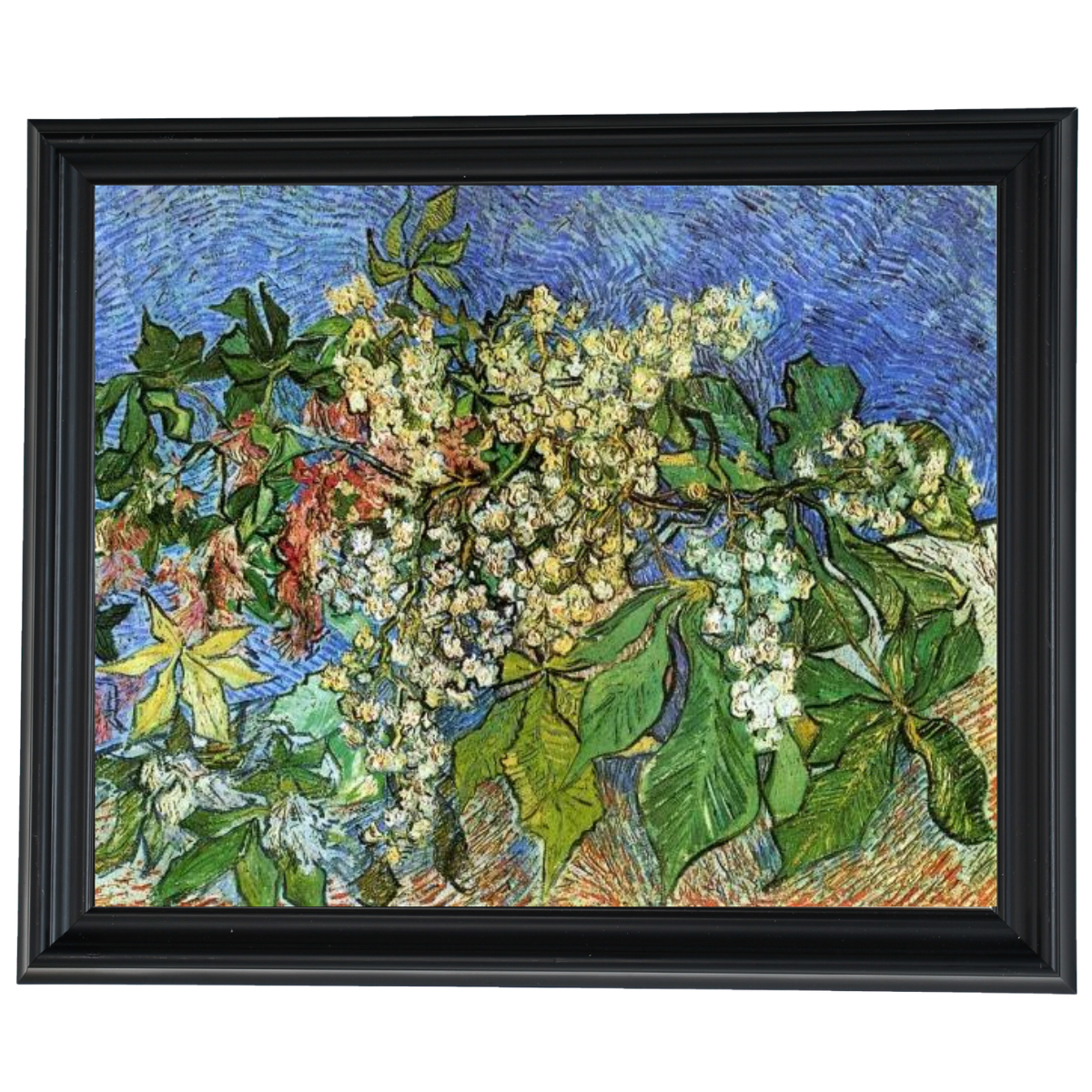 Blossoming Chestnut Branches