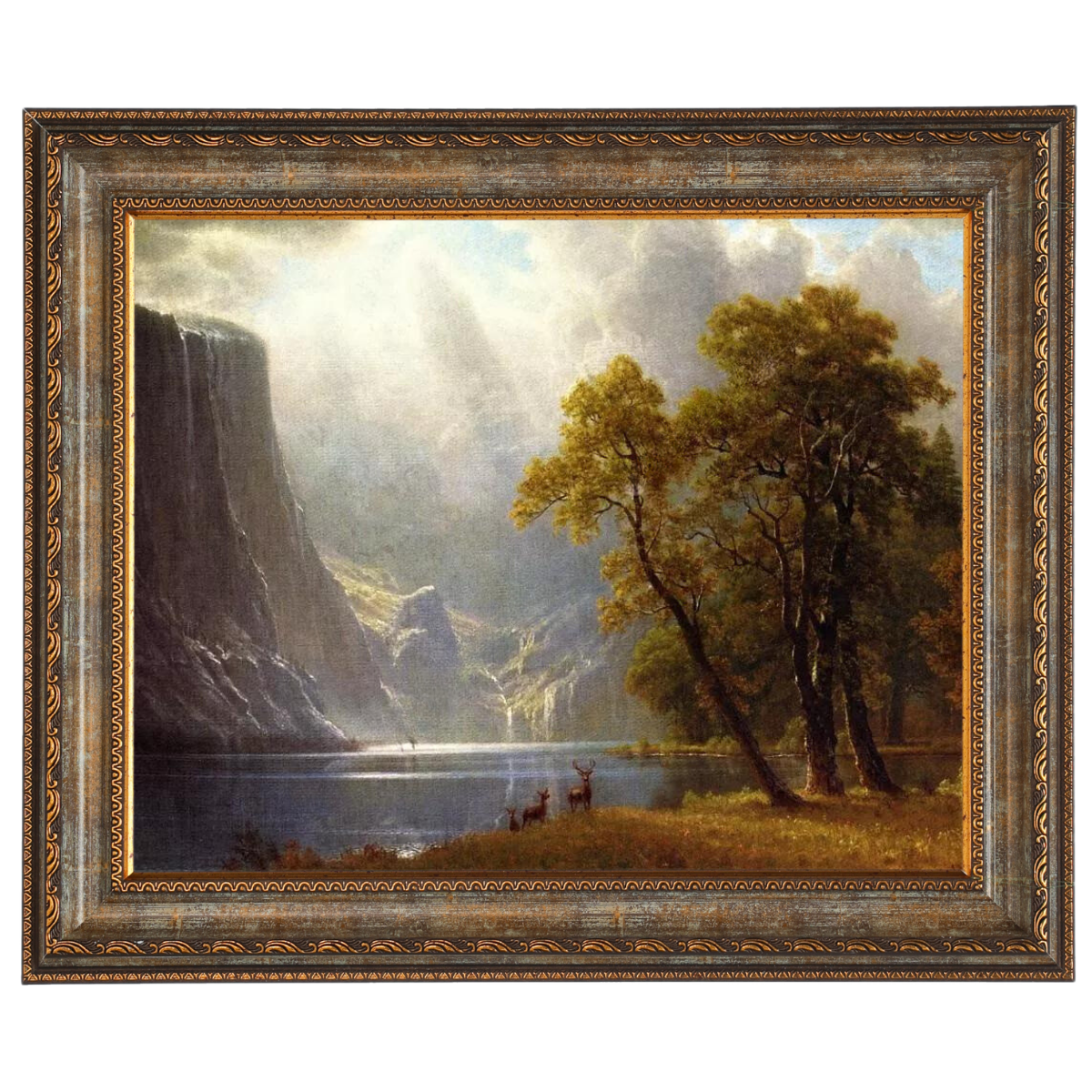 Yosemite Valley - Impressionism Wall Art Prints Decor For Bedroom Room