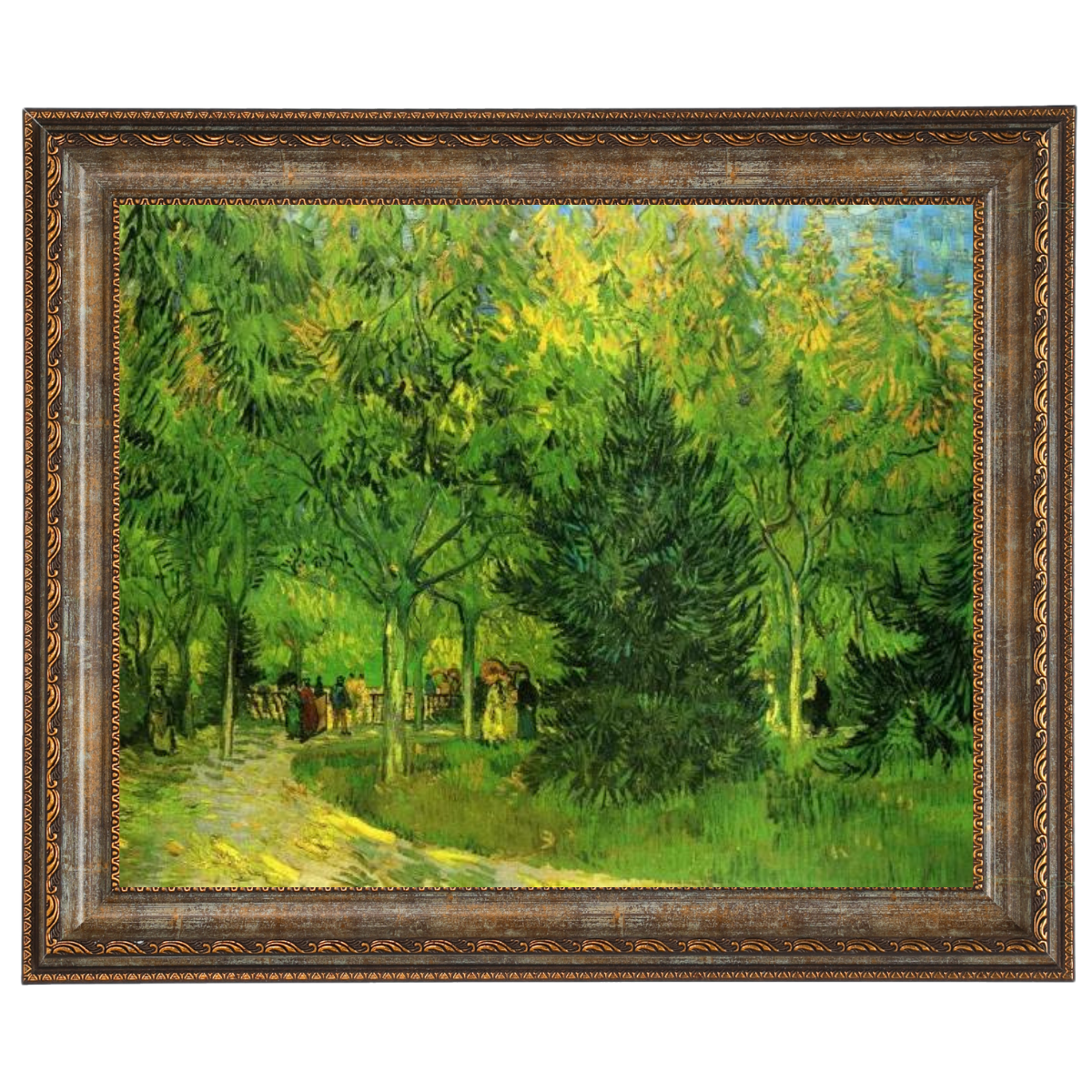 A Lane in the Public Garden at Arles