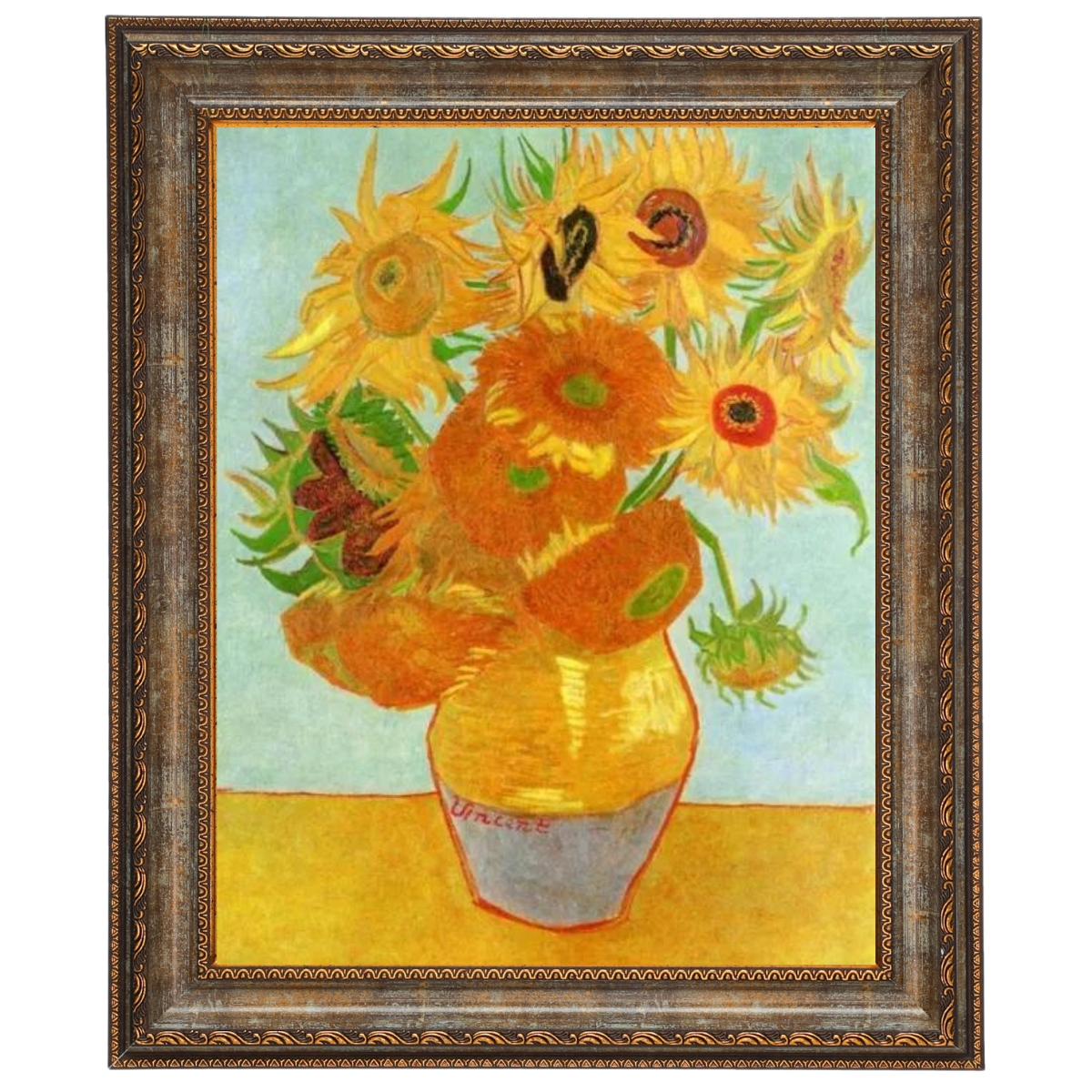 Still Life: Vase with Twelve Sunflowers