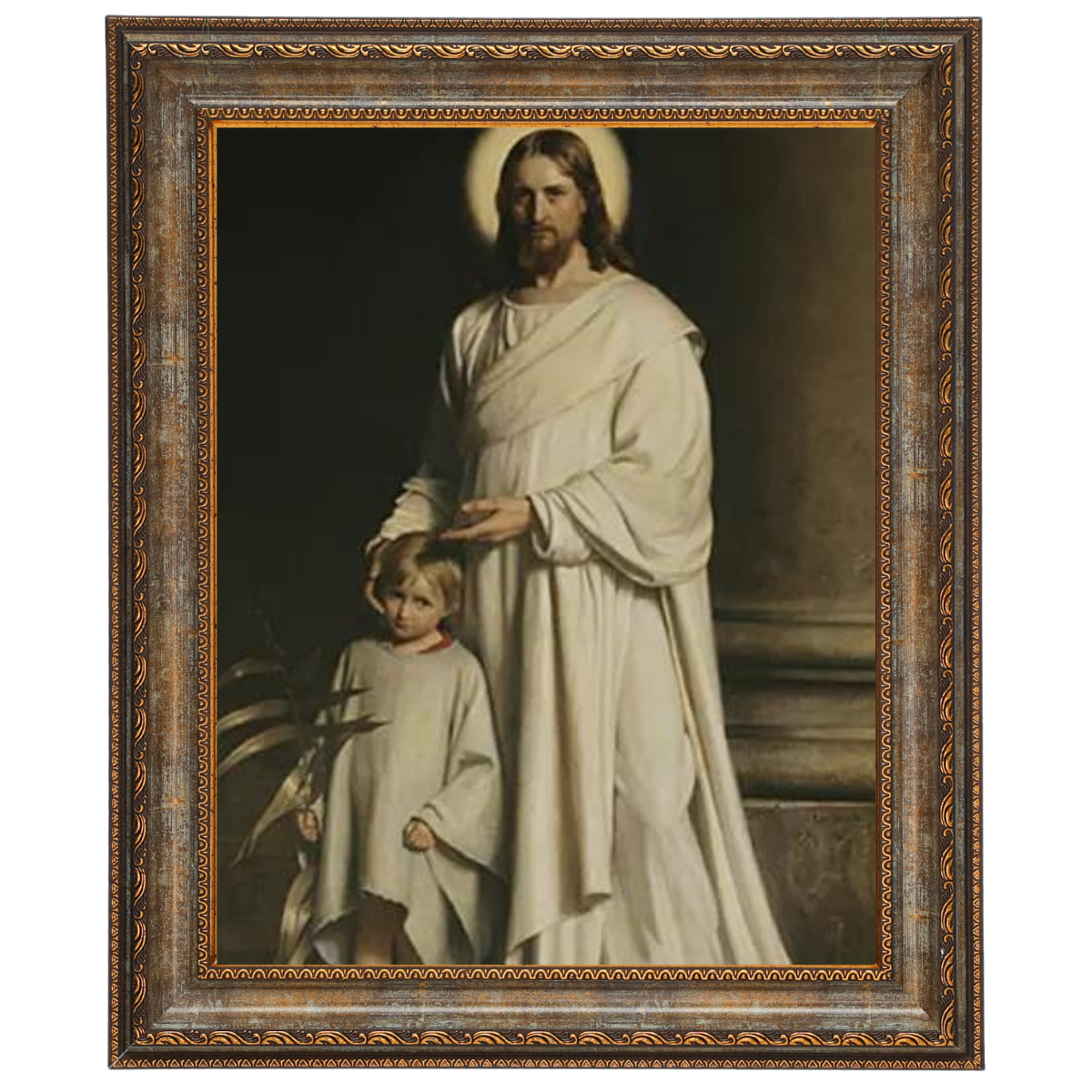 Christ and a Boy