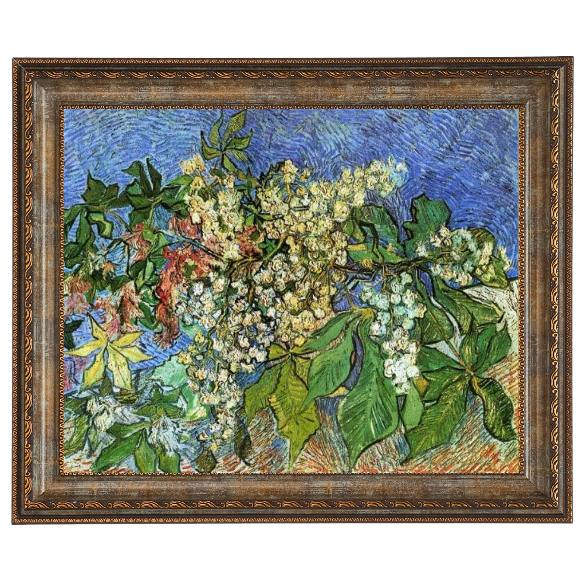 Blossoming Chestnut Branches