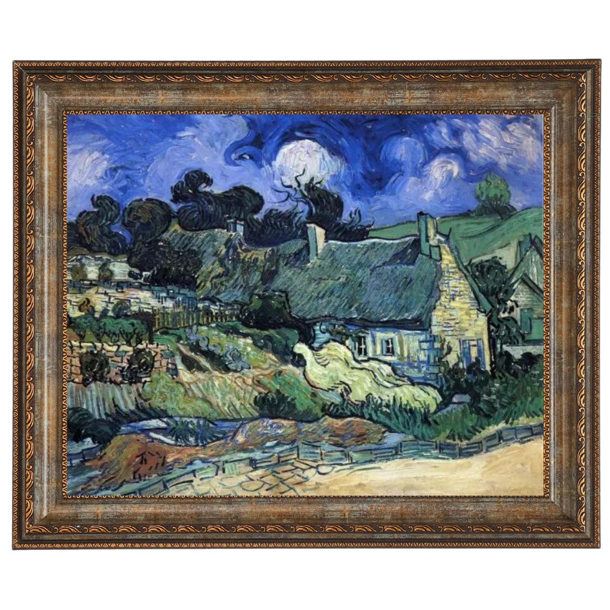 Houses with Thatched Roofs, Cordeville