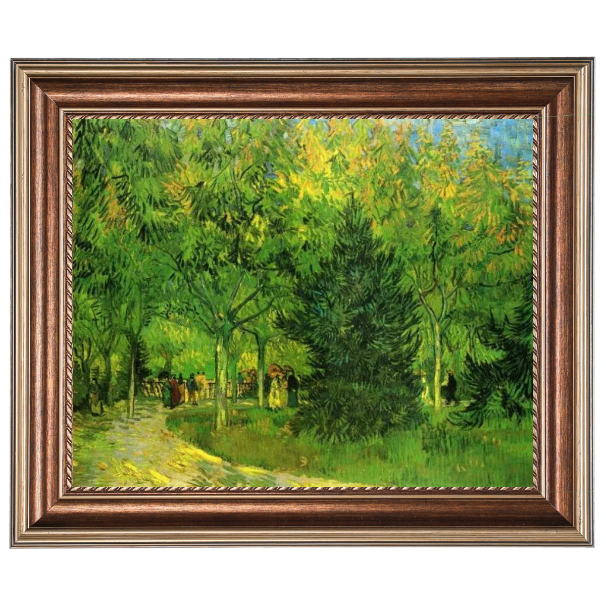 A Lane in the Public Garden at Arles