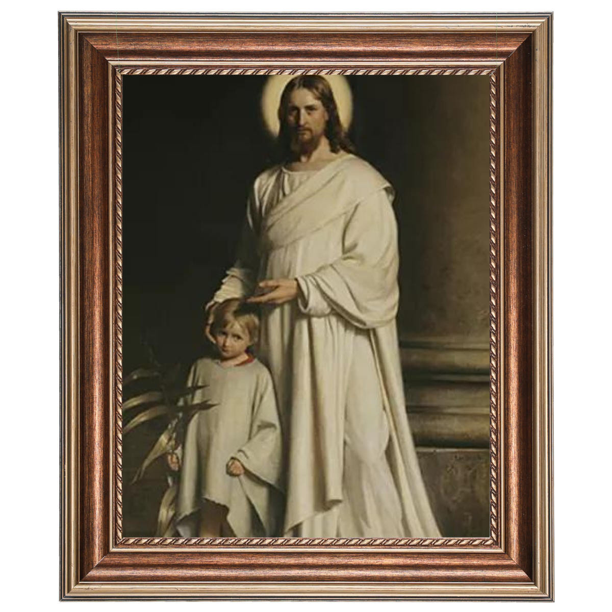 Christ and a Boy