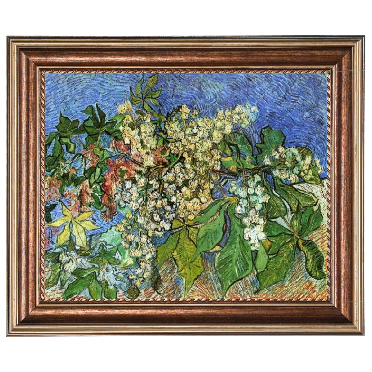 Blossoming Chestnut Branches