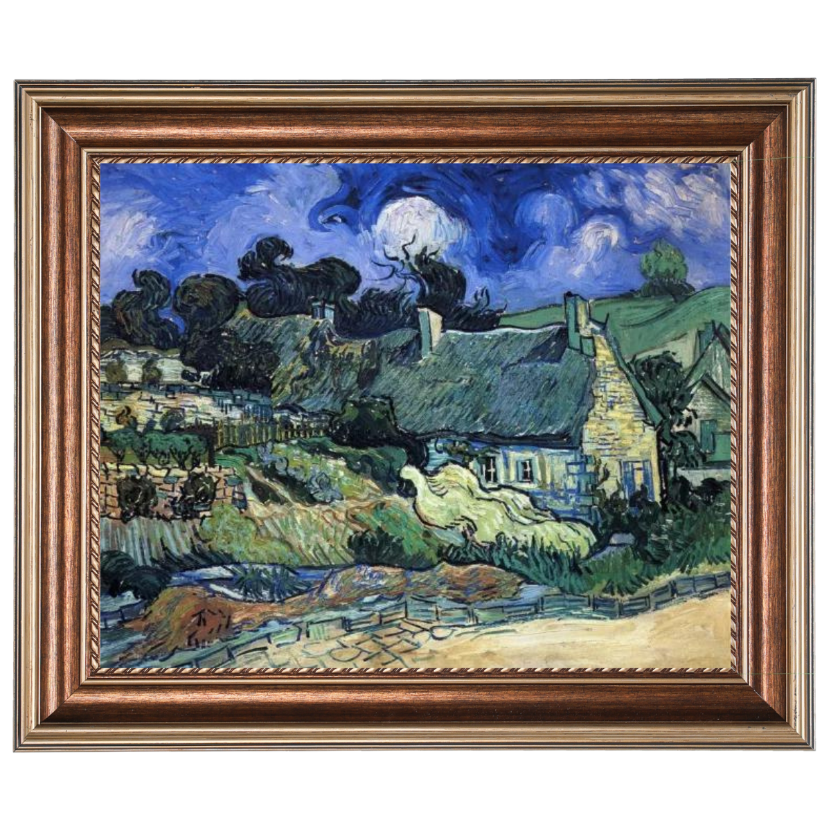 Houses with Thatched Roofs, Cordeville