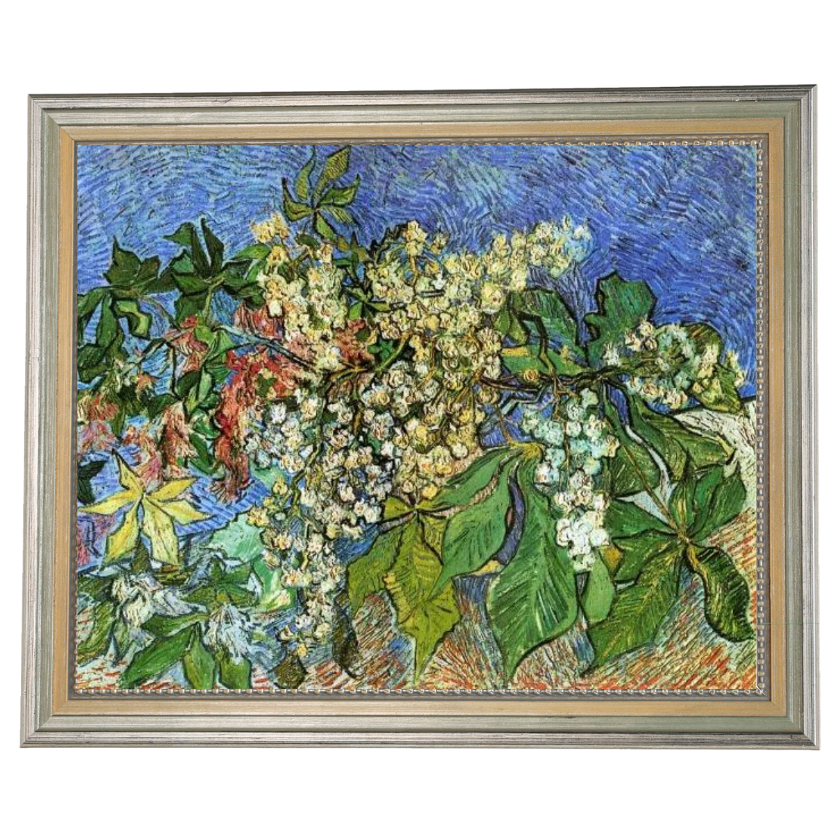 Blossoming Chestnut Branches