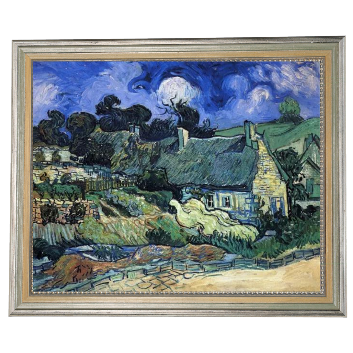Houses with Thatched Roofs, Cordeville