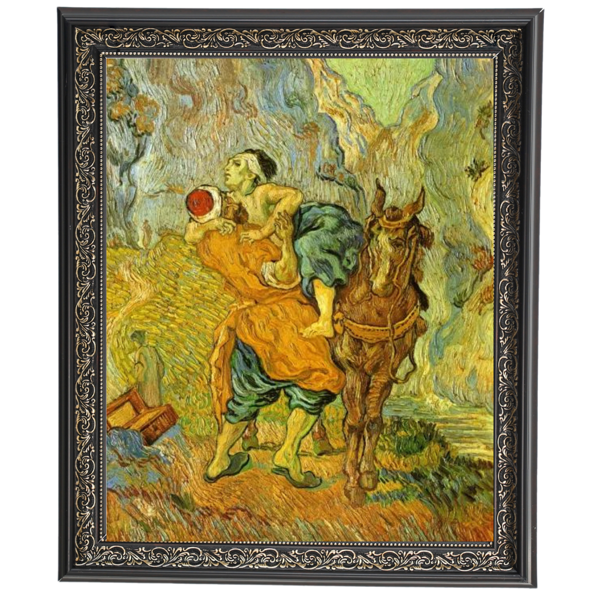 The Good Samaritan after Delacroix