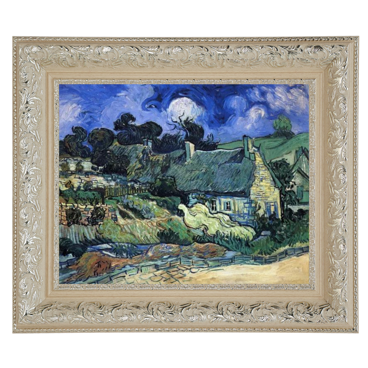 Houses with Thatched Roofs, Cordeville
