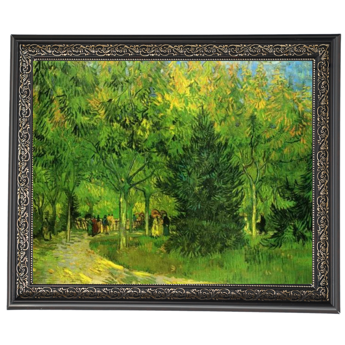 A Lane in the Public Garden at Arles