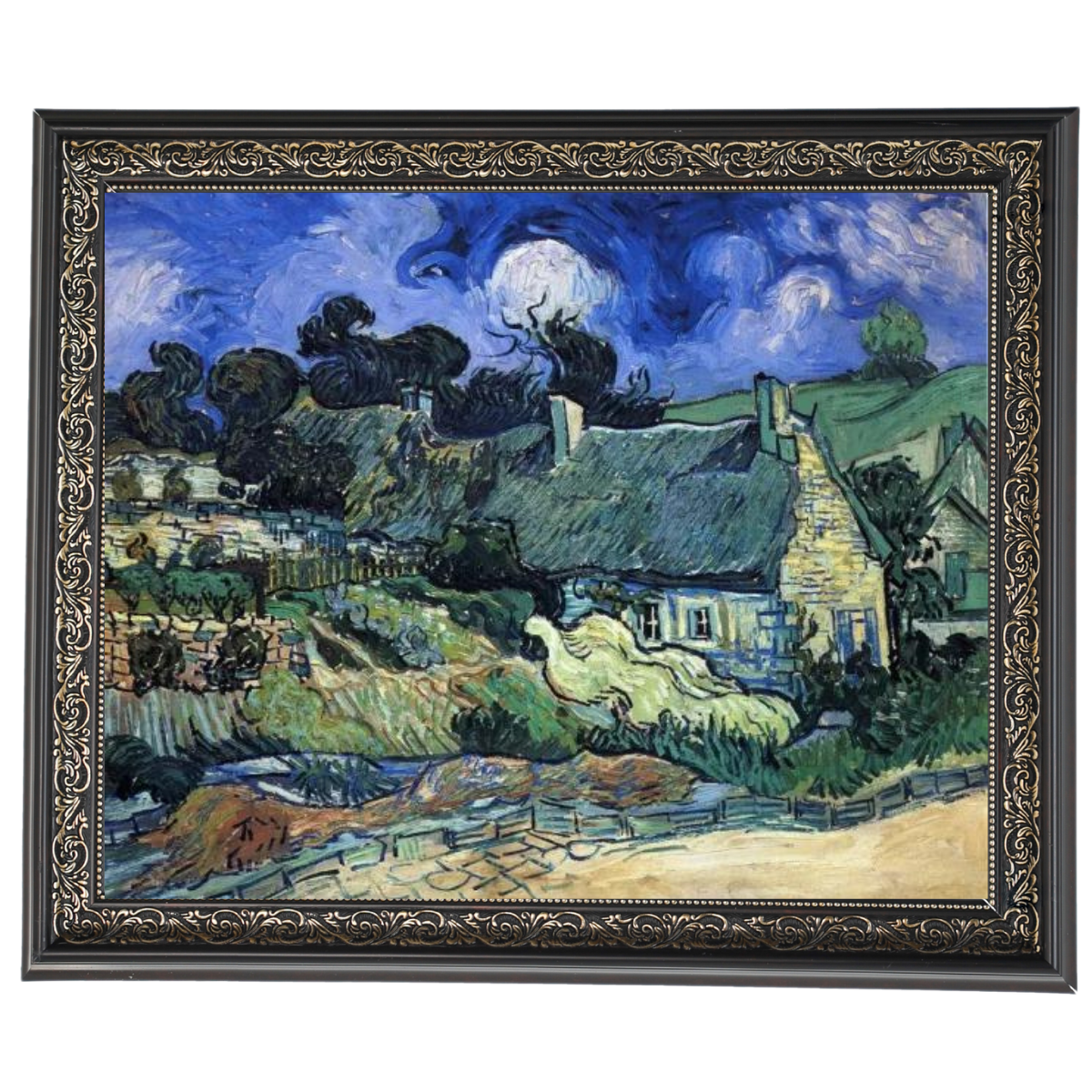 Houses with Thatched Roofs, Cordeville