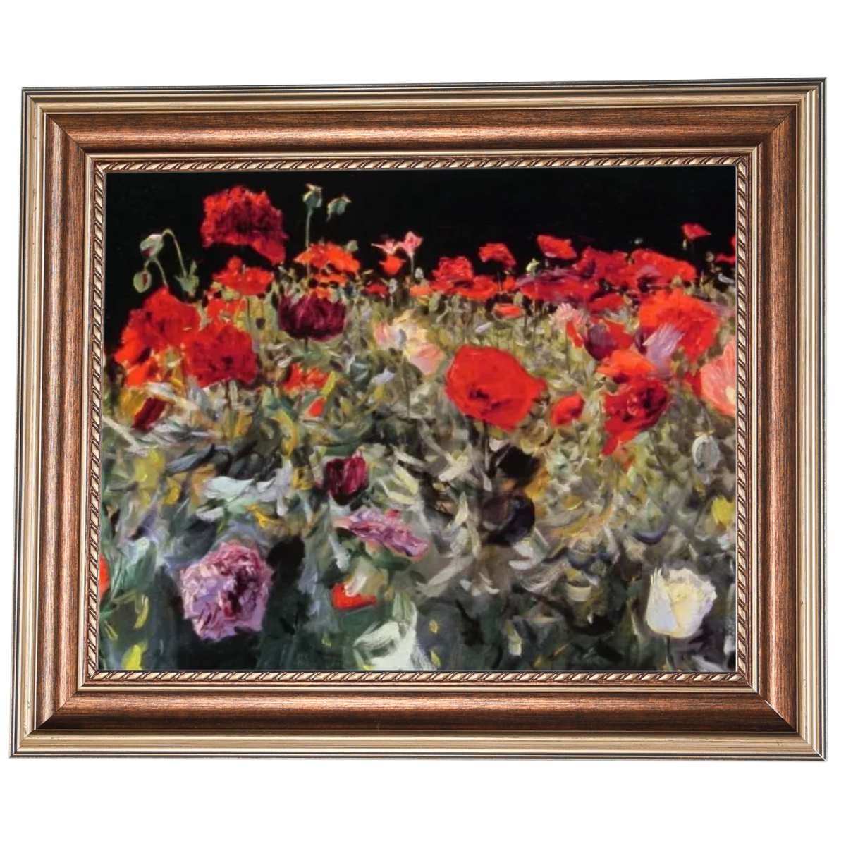 Poppies- Metal Flower Wall Art For Living Room