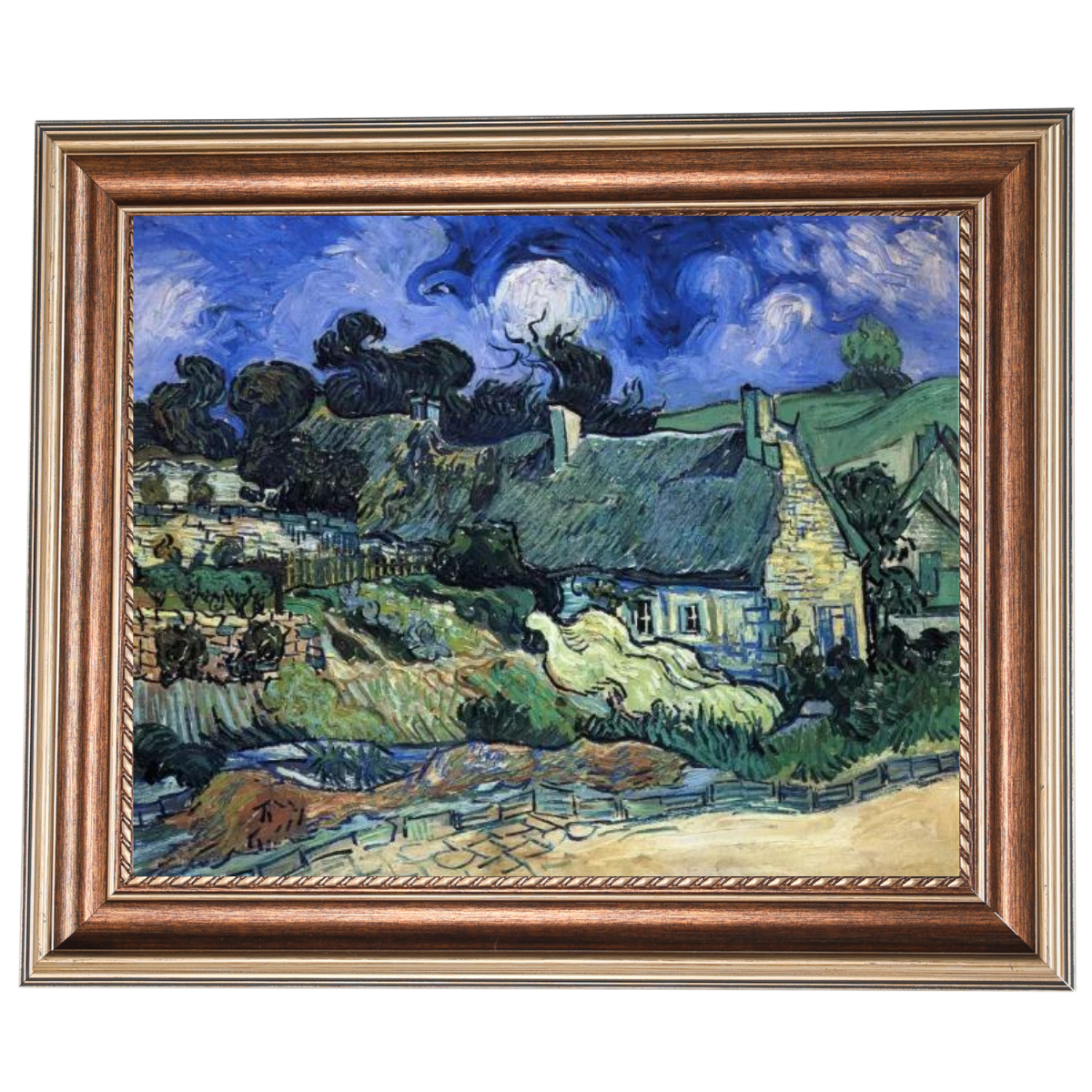 Houses with Thatched Roofs, Cordeville