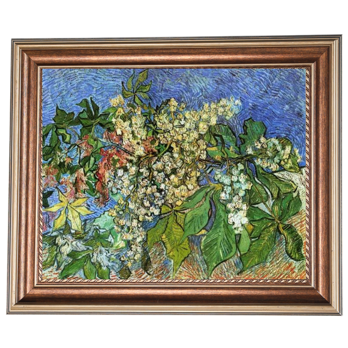 Blossoming Chestnut Branches