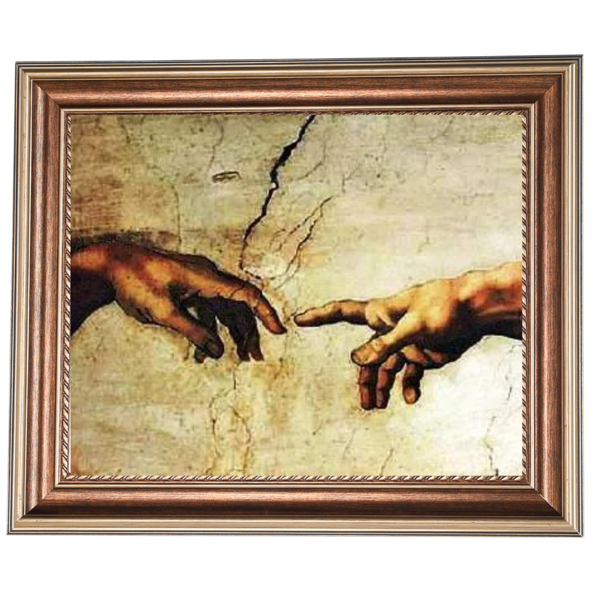 The Hands of God and Adam