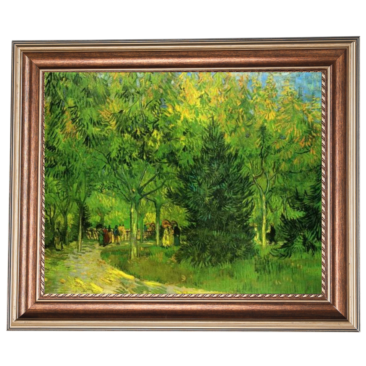 A Lane in the Public Garden at Arles