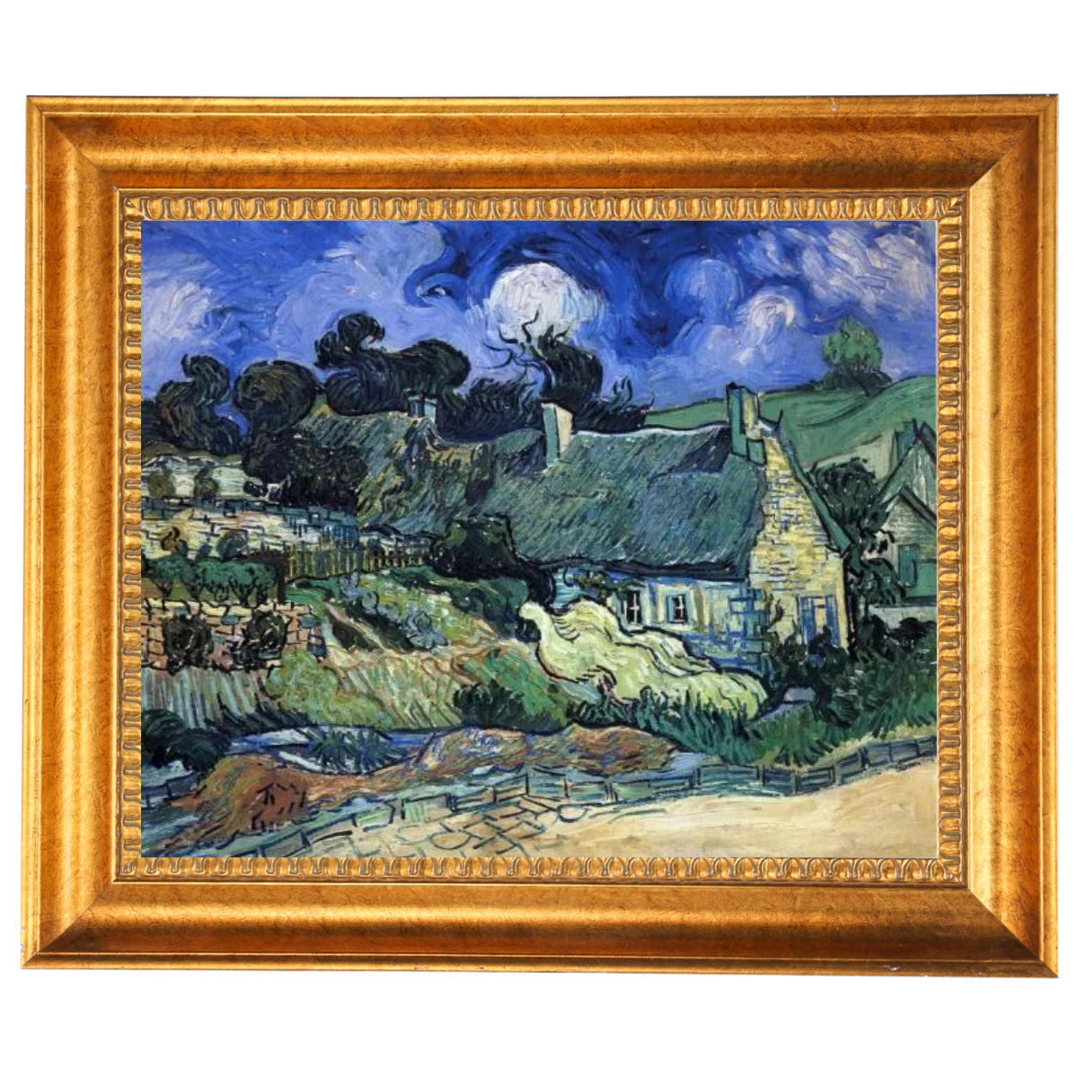 Houses with Thatched Roofs, Cordeville