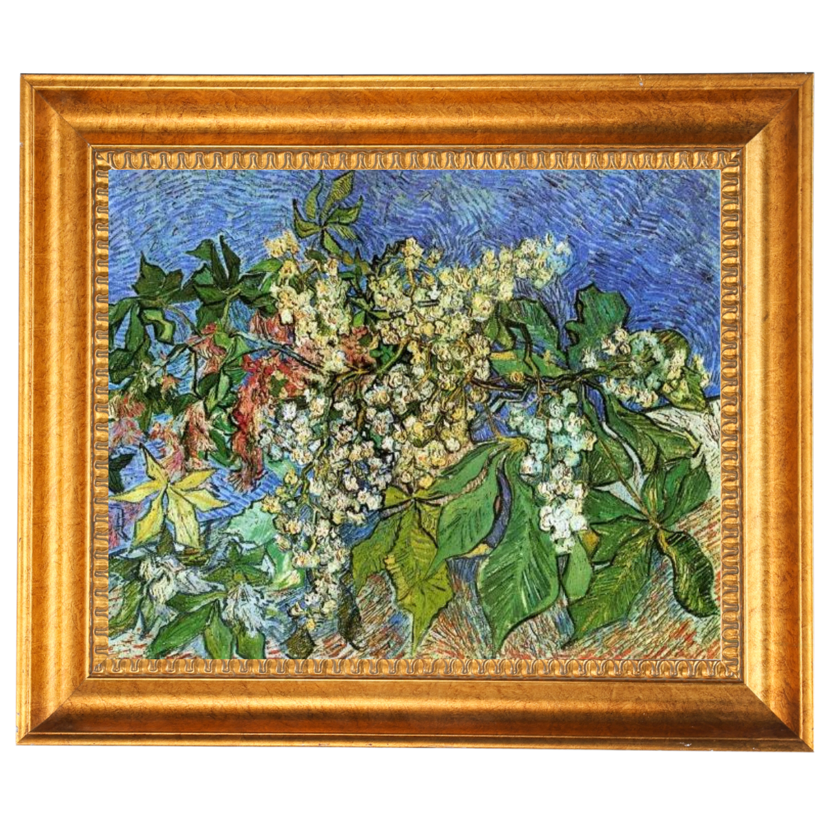 Blossoming Chestnut Branches