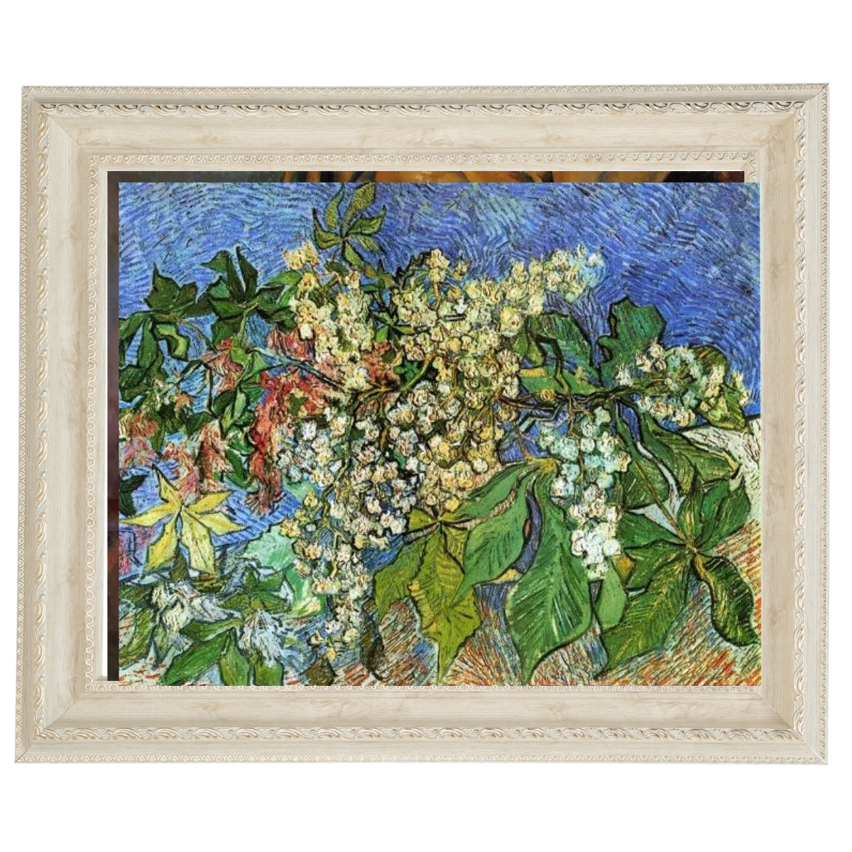Blossoming Chestnut Branches