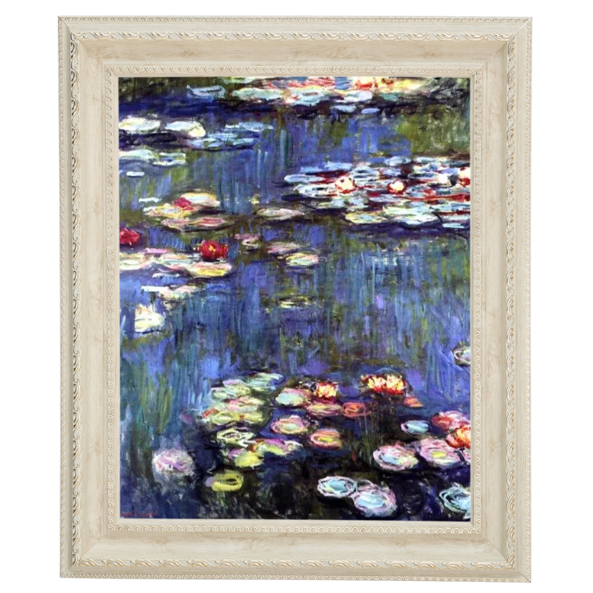 Water-Lilies 18- Metal Flower Wall Art For Living Room