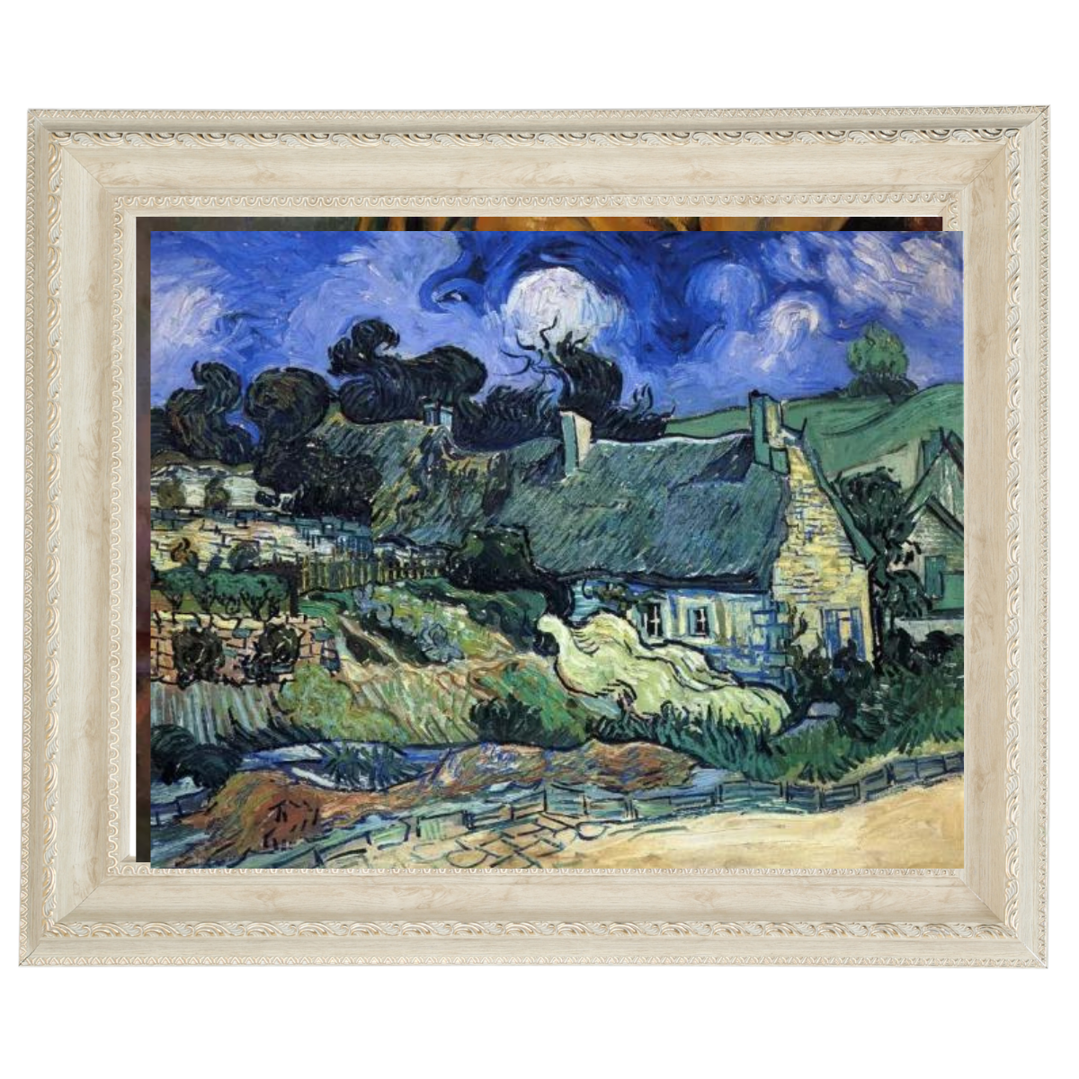 Houses with Thatched Roofs, Cordeville