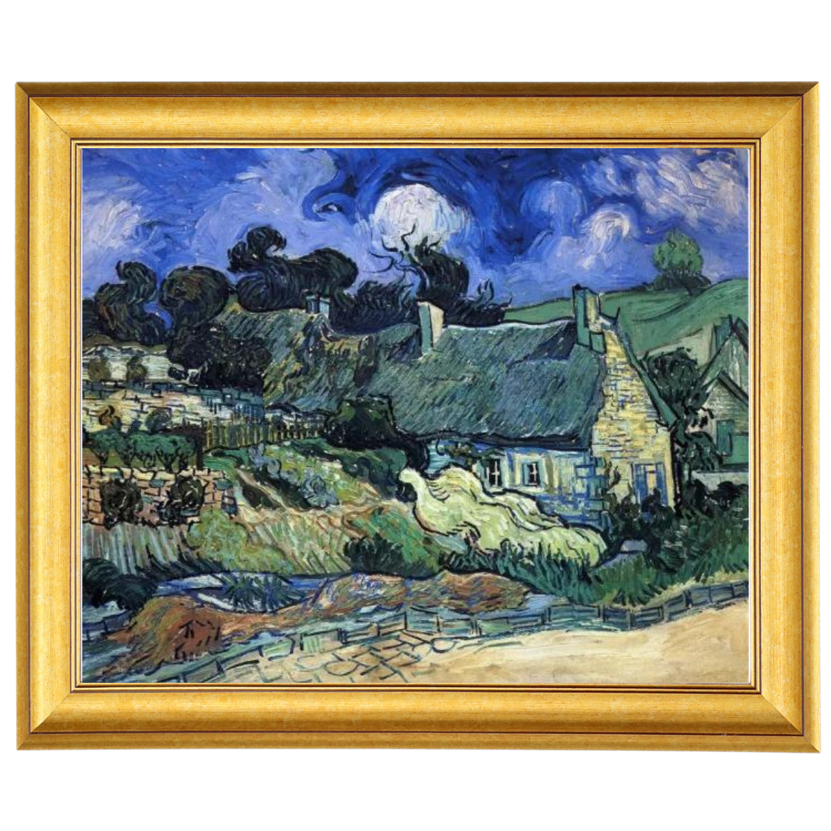 Houses with Thatched Roofs, Cordeville